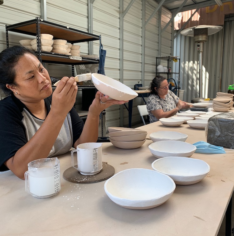 Painting Pottery