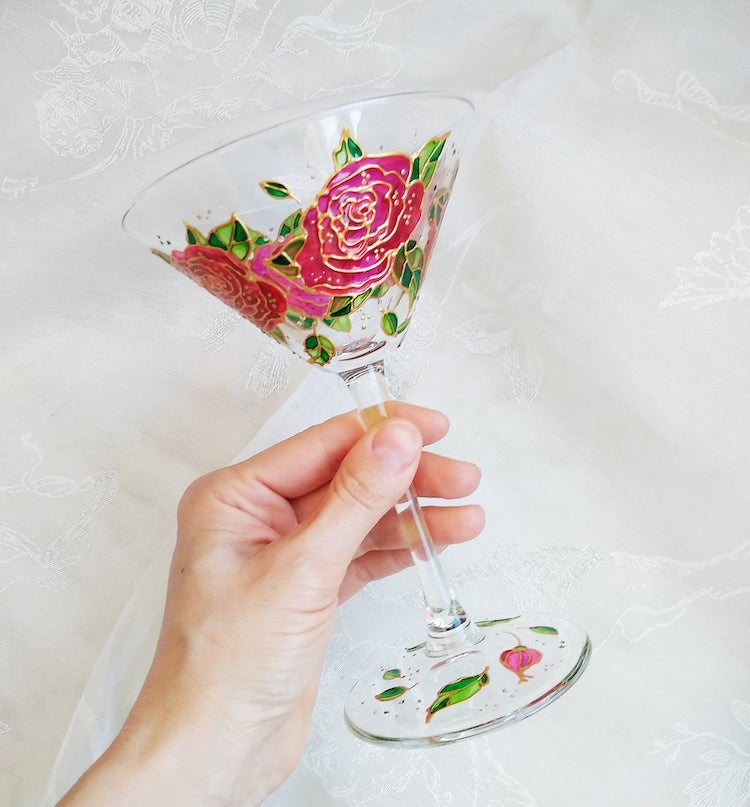 Hand-Painted Glass by ArtMasha