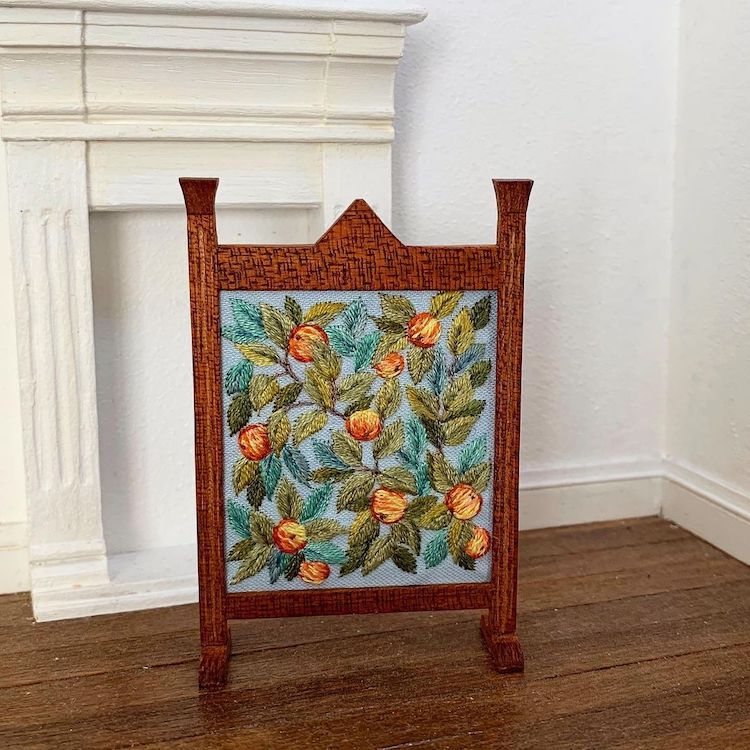 - ViralBandit Embroidered Dollhouse Accessories by MiniArtHouse