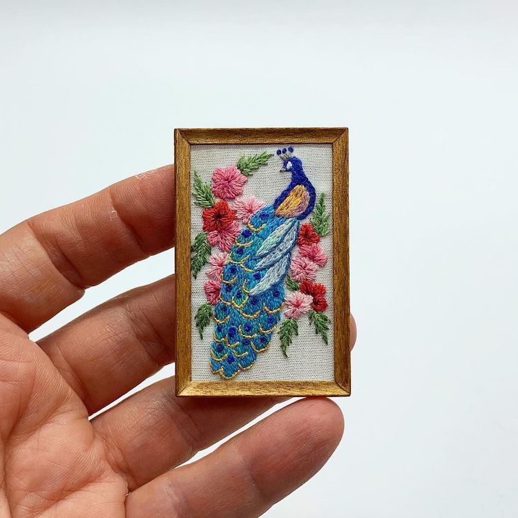 - ViralBandit Embroidered Dollhouse Accessories by MiniArtHouse