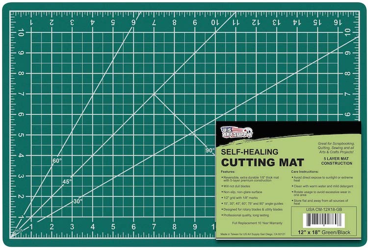 Self-Healing Cutting Mat For Leatherworking