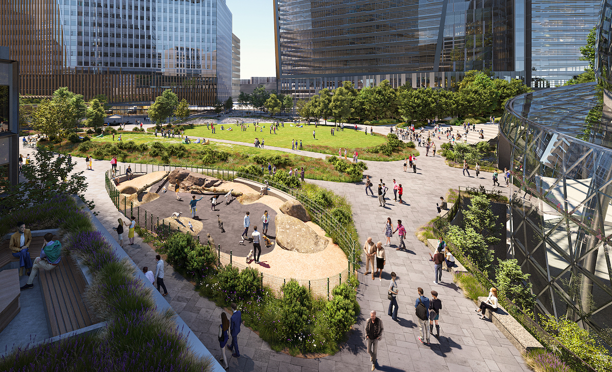 Amazon’s Newest Headquarters is a Helix Tower Covered in Trees
