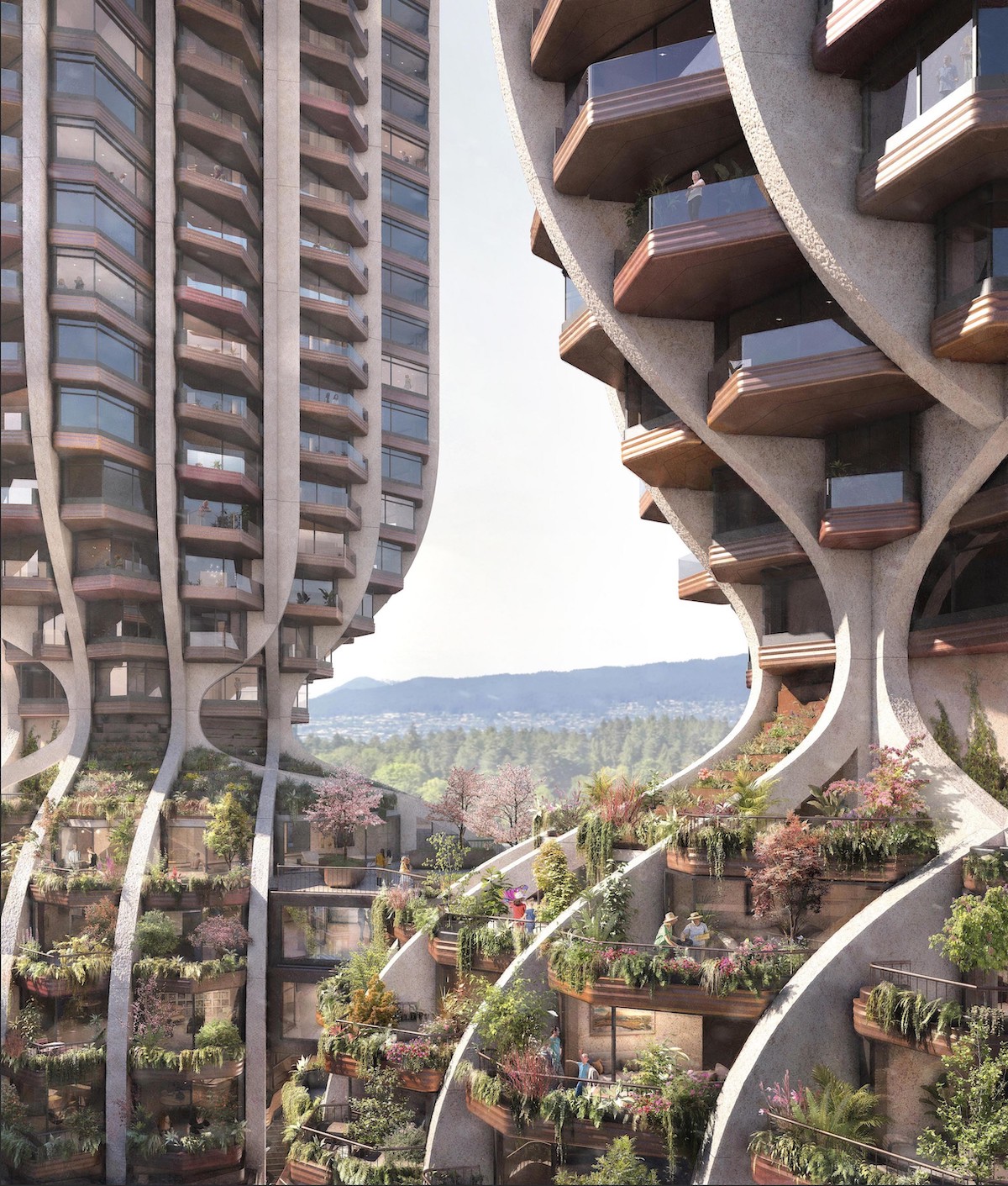 Heatherwick Studio Releases Renderings of Two New Residential Towers for Vancouver