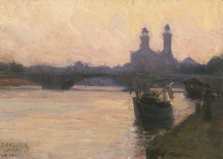 The Seine: A Painting by Henry Ossawa Tanner