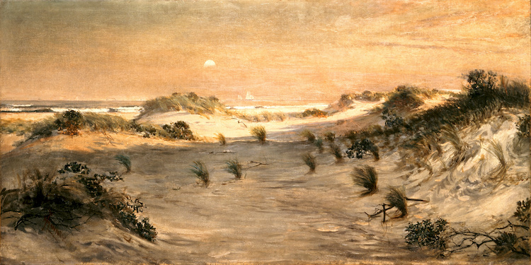 Sand Dunes at Sunset, Atlantic City: A Painting by Henry Ossawa Tanner