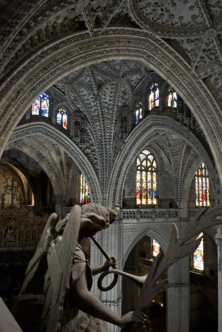Interior of Seville Cathedral