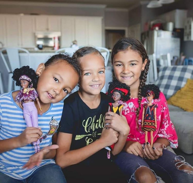 Black and Mixed Race Dolls by Ymma