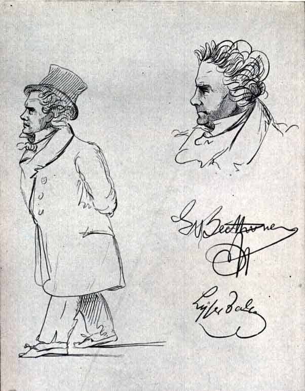 Beethoven Caricatures