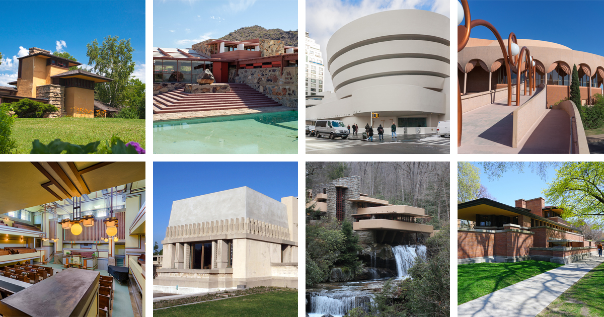 The Architecture of Frank Lloyd Wright- 15 Great Buildings by the Legendary American Architect