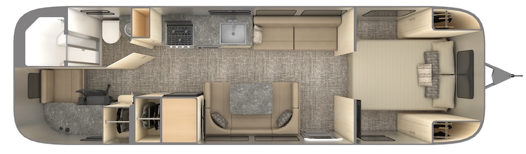 Airstream Flying Cloud 30FB Office Camper