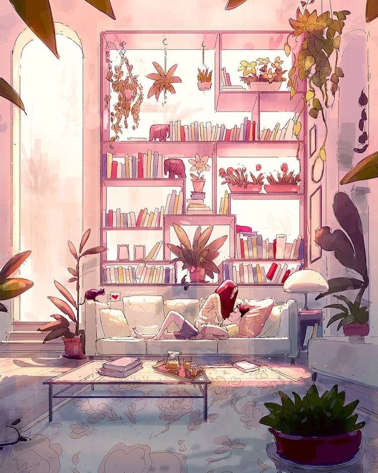 Heartwarming Digital Illustrations by Pascal Campion