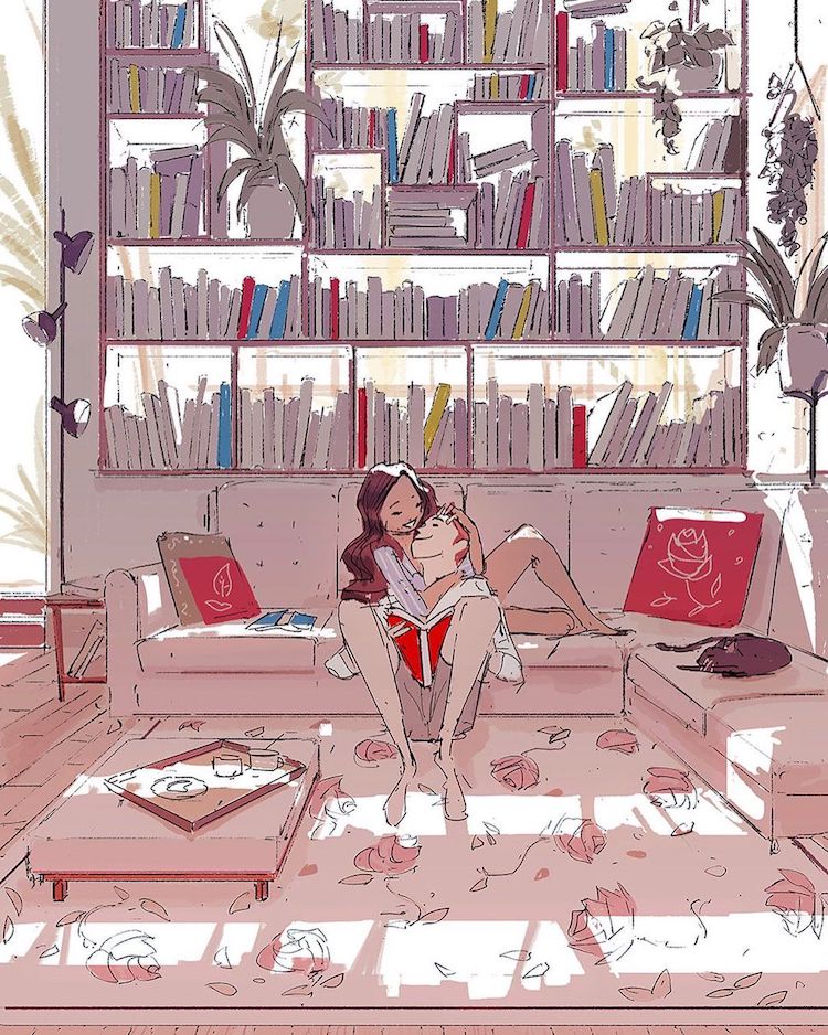 Heartwarming Digital Illustrations by Pascal Campion