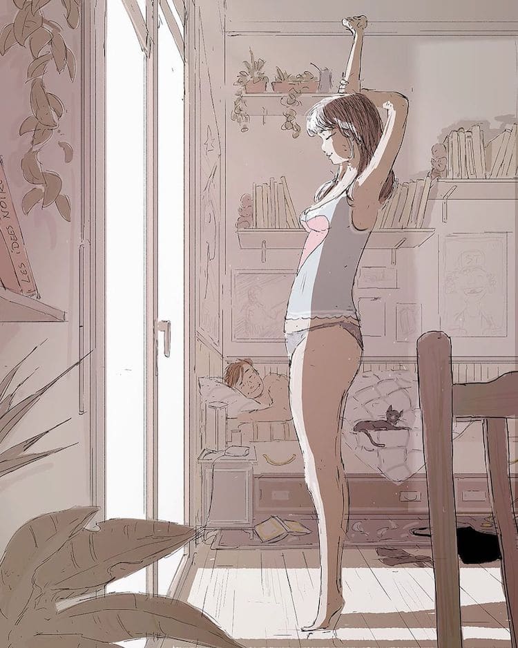 Heartwarming Digital Illustrations by Pascal Campion
