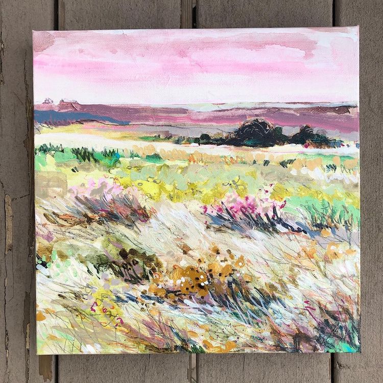 Colorful Landscape Paintings by Jennifer L Mohr