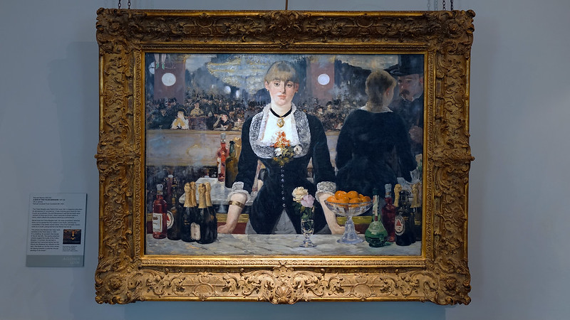 Manet, A Bar at the Folies-Bergère, 1882