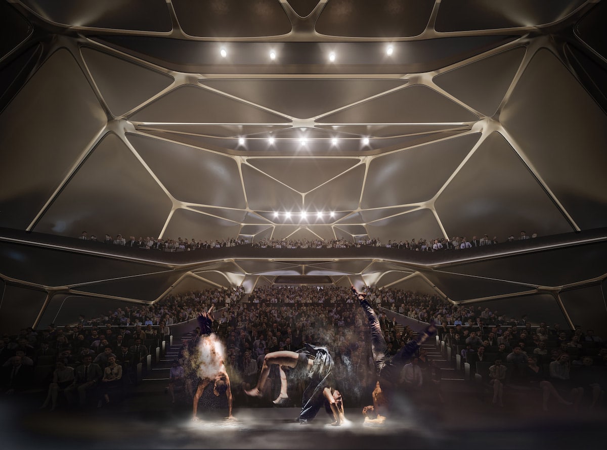 Zaha Hadid Architects’ Stunning New Zhuhai Jinwan Civic Art Centre Is Now Under Construction in Southern China