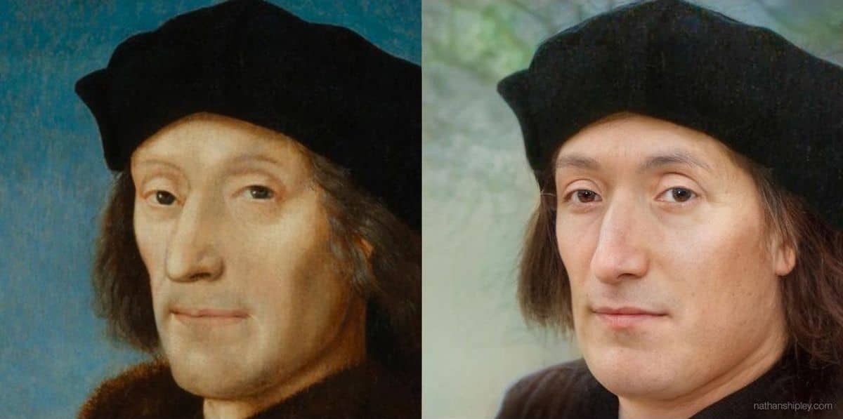 Historical AI Portraits by Nathan Shipley