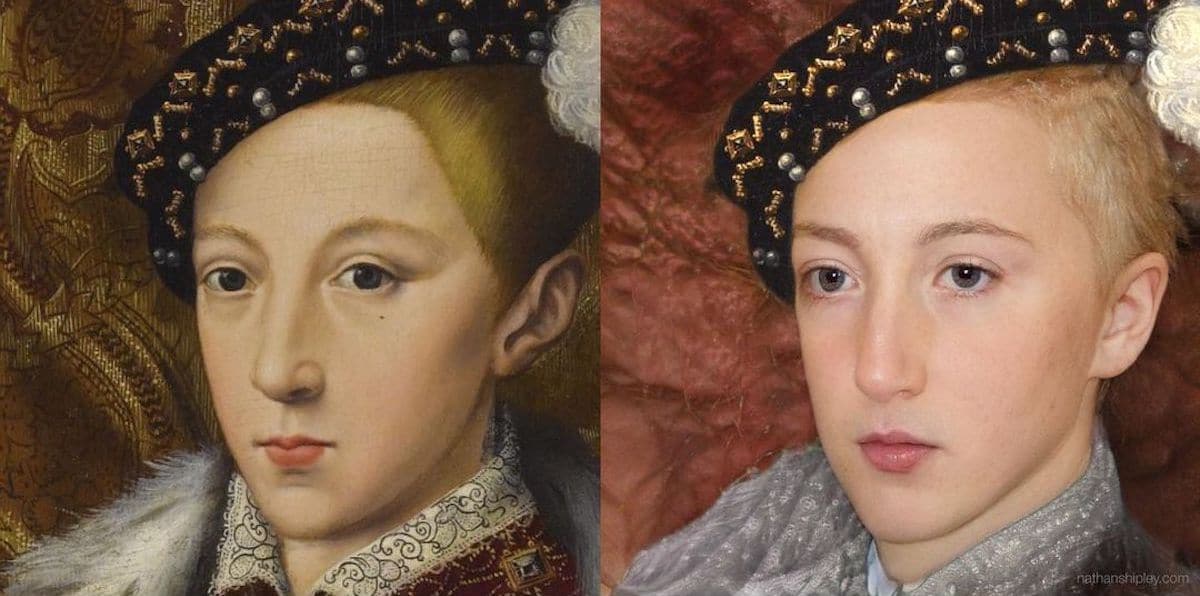 Historical AI Portraits by Nathan Shipley