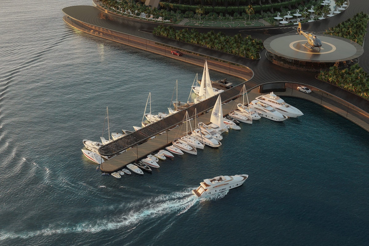 This Architect Designed a Conceptual Eco-Floating Hotel in Qatar