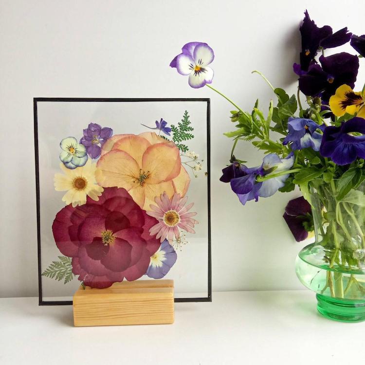 Dried Flower Art by Anna Zakirova