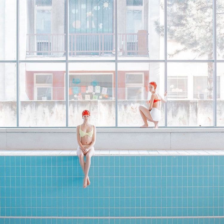 Swimming Photography by Maria Svarbova