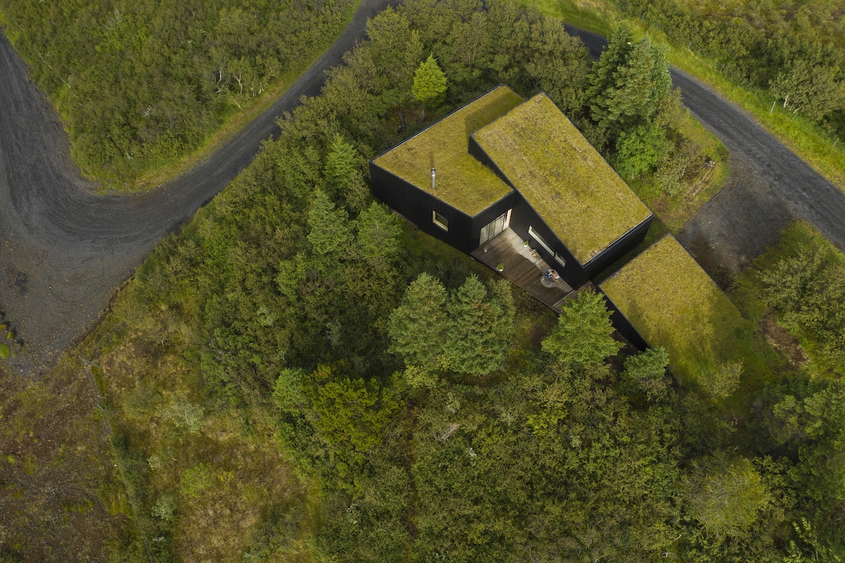 This Green Home Was Designed to Fit Perfectly in the Icelandic Hillside