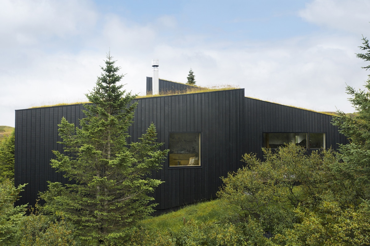 This Green Home Was Designed to Fit Perfectly in the Icelandic Hillside