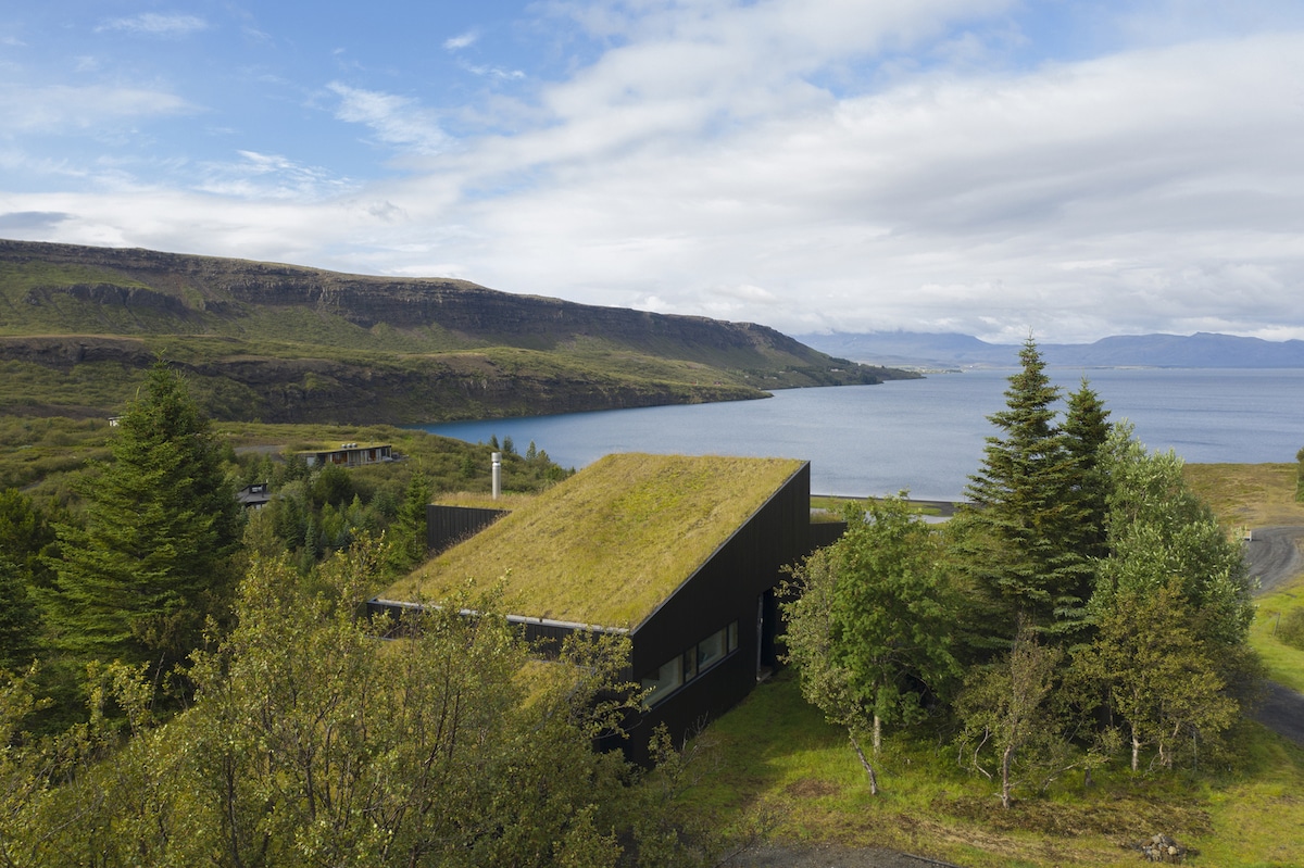 This Green Home Was Designed to Fit Perfectly in the Icelandic Hillside