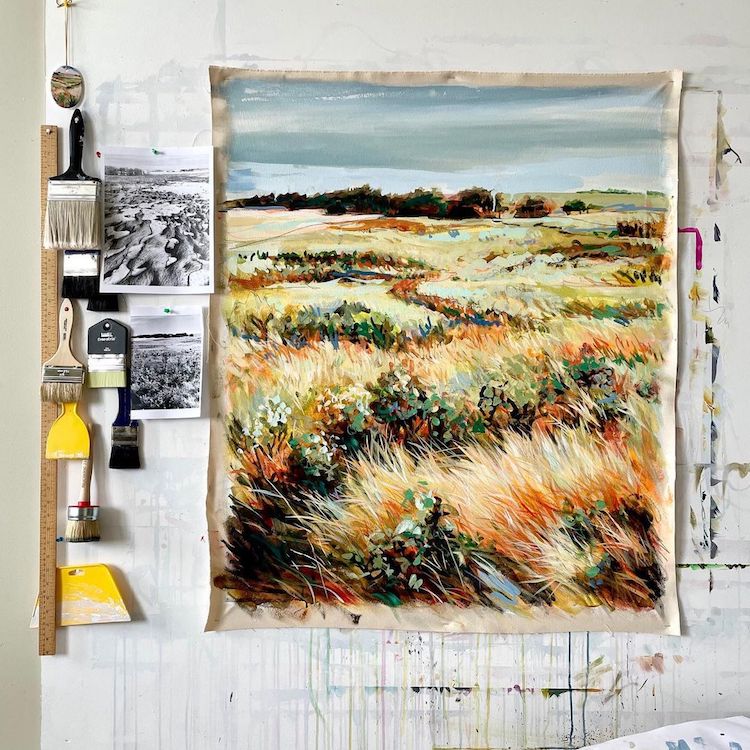 Colorful Landscape Paintings by Jennifer L Mohr
