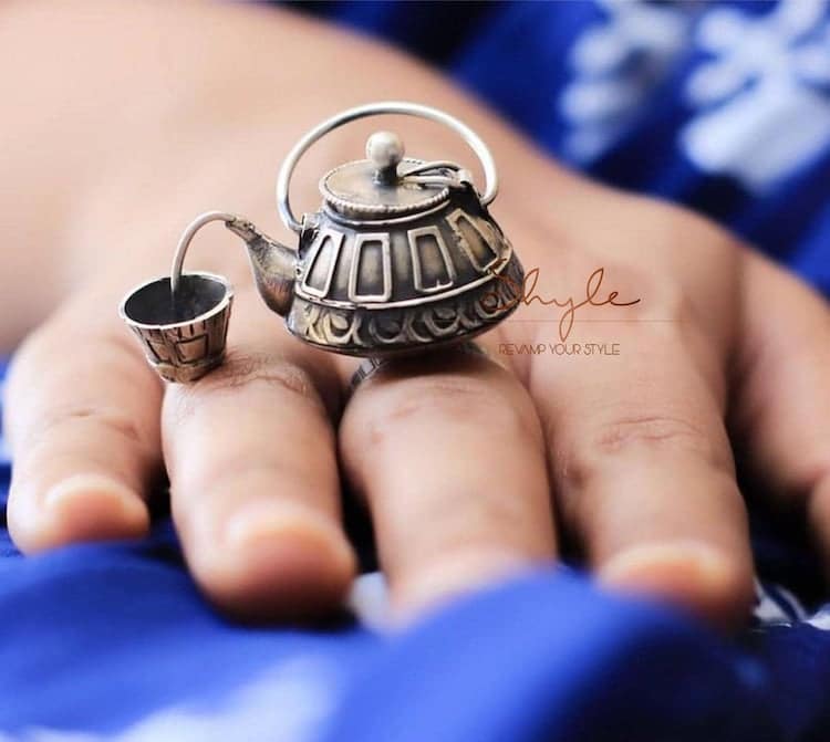 Tea Kettle Ring by Shyle