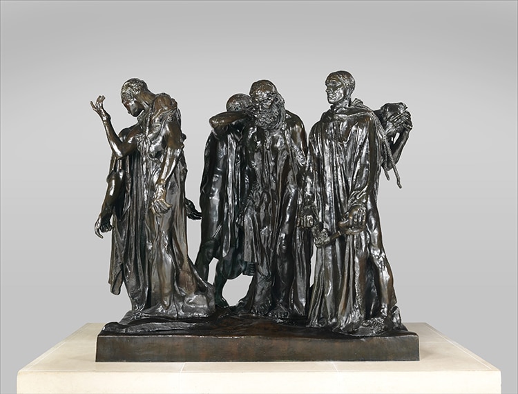 The Burghers of Calais Bronze