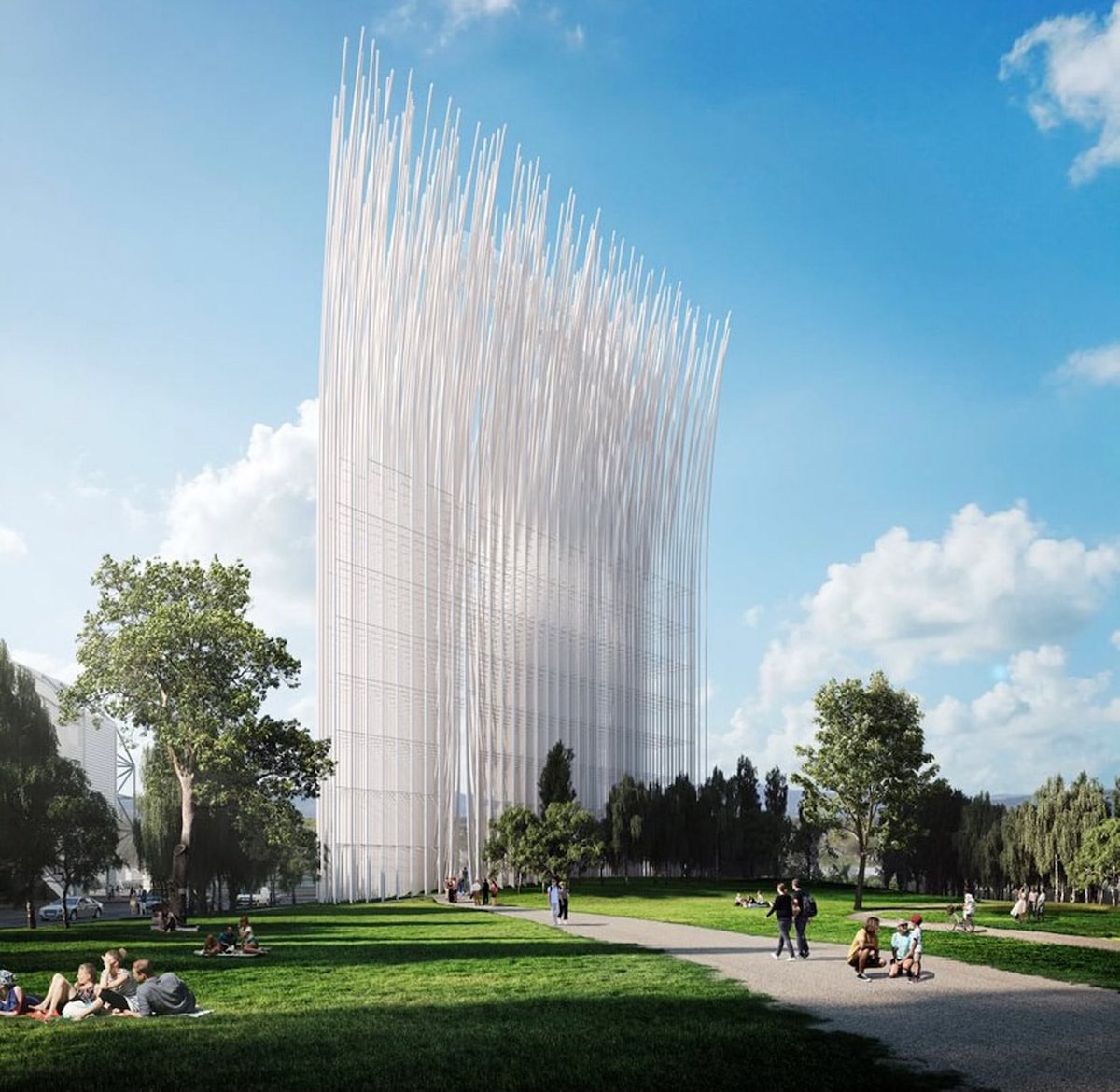 Silicon Valley’s Breeze of Innovation Tower Will Be Powered by the Wind