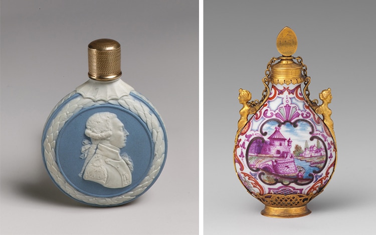 18th Century Rococo Perfume Bottles Europe
