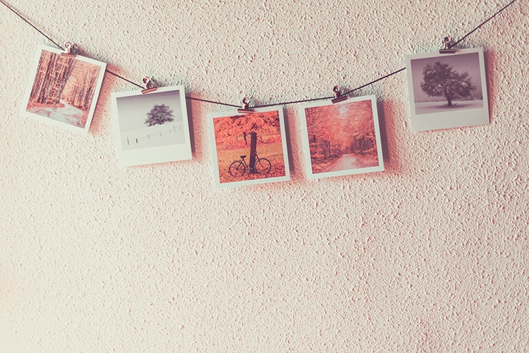 Polaroid Instax Wide Clothesline Hanging