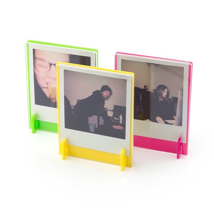 Neon Polaroid Frames