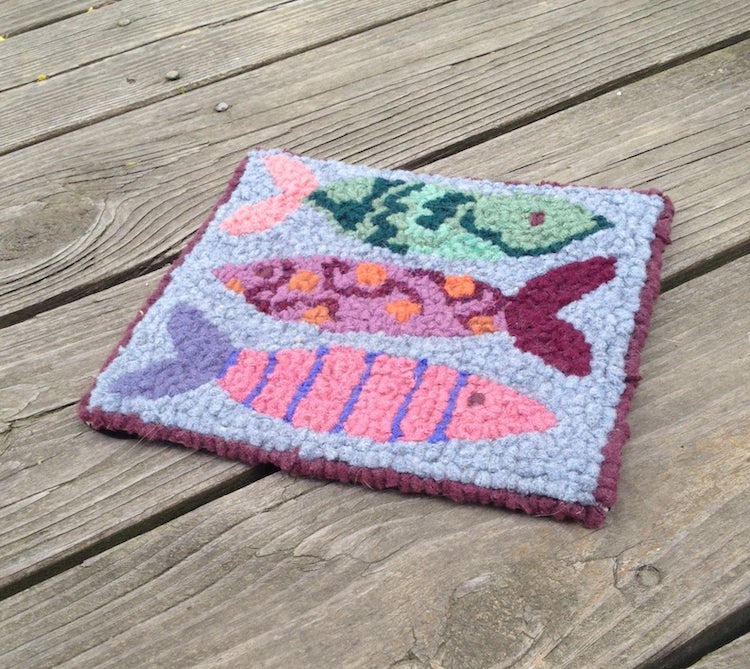 Fish Rug Hook Kit