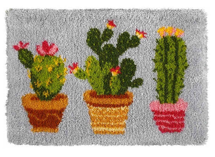 Cactus Latch Hook Kit