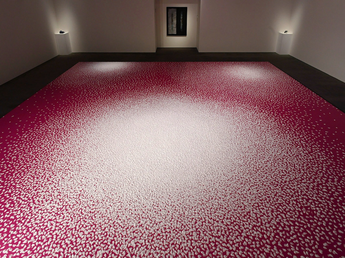 Motoi Yamamoto Cherry Blossom Petals Salt Installation