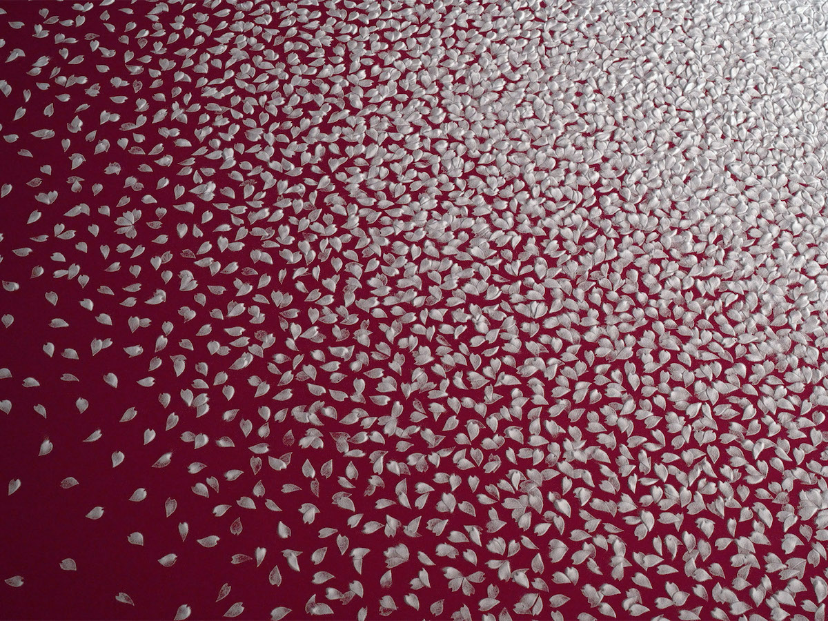 Motoi Yamamoto Cherry Blossom Petals Salt Installation
