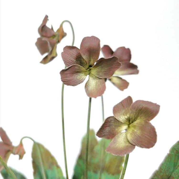 Metal Flower Sculptures by Shota Suzuki