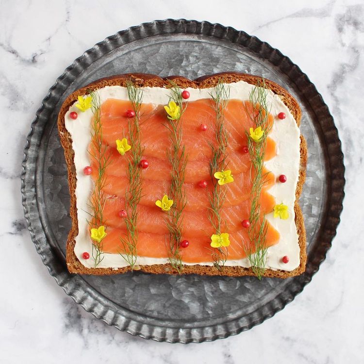 Toast Art by Manami Sasaki