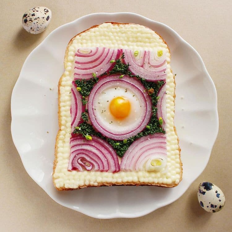Toast Art by Manami Sasaki