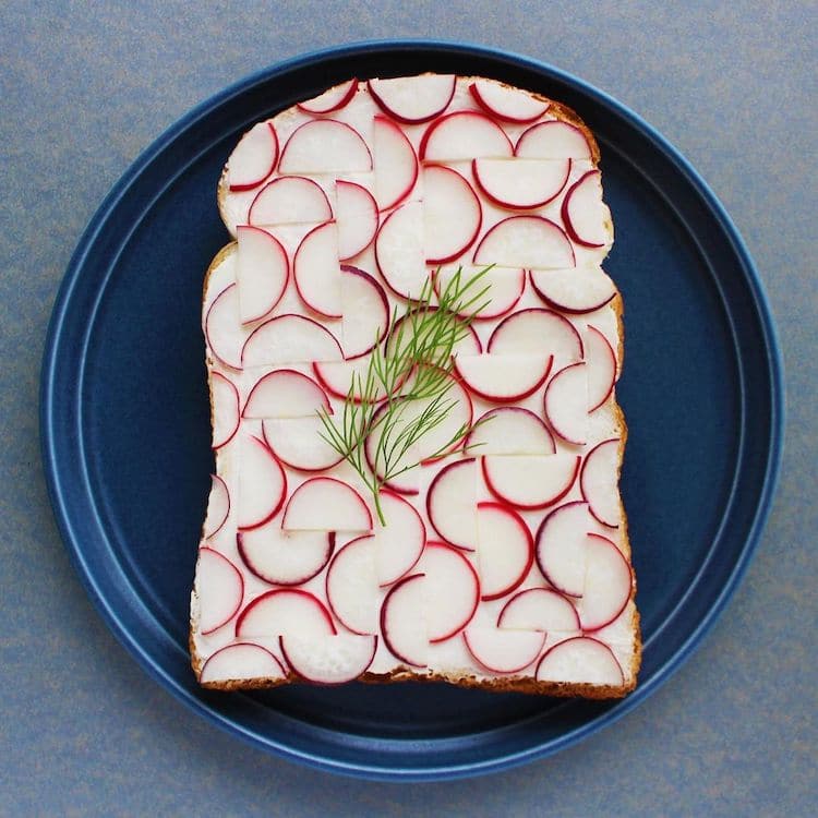 Toast Art by Manami Sasaki