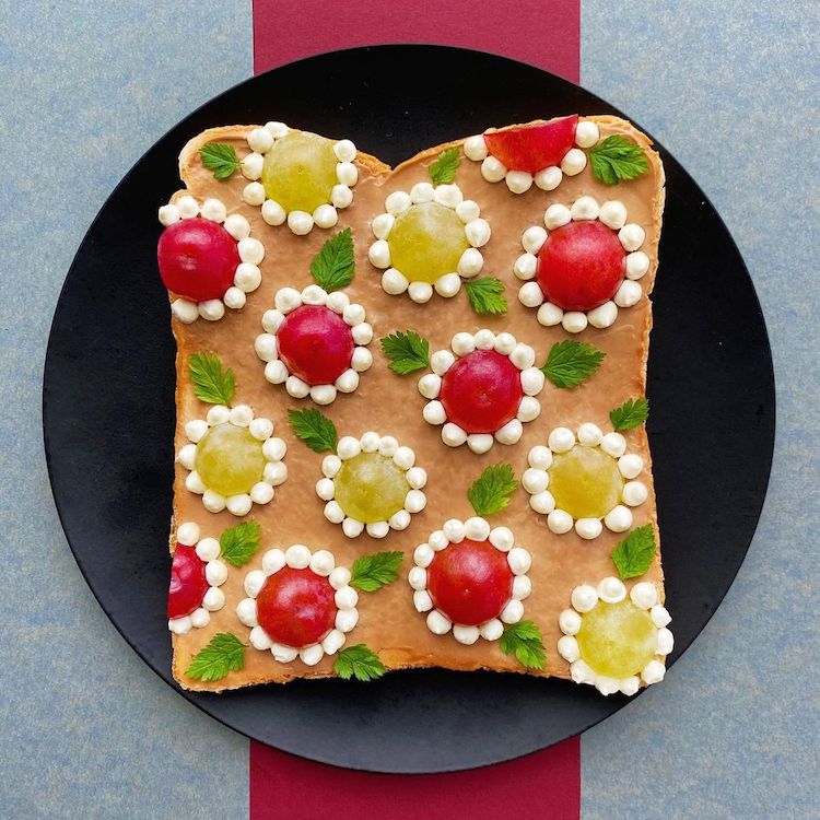 Toast Art by Manami Sasaki