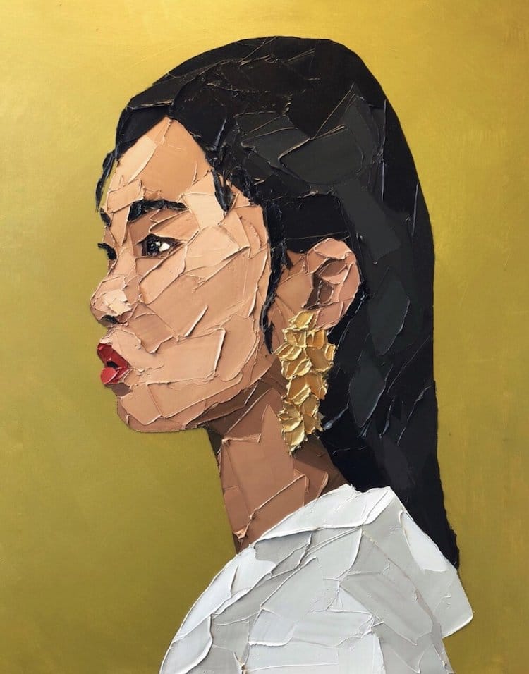 Elena Gual Colorful Portraits