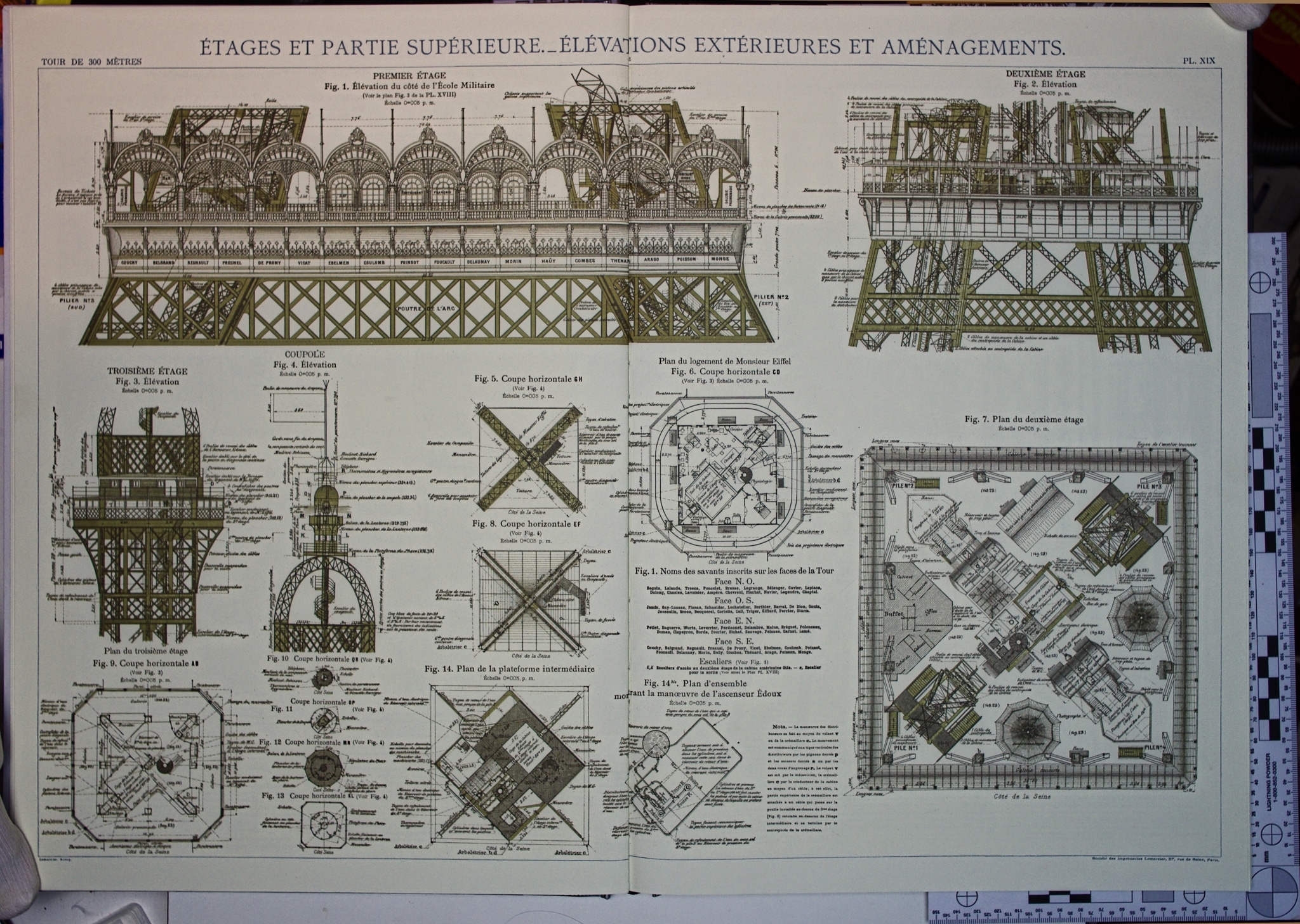 Eiffel Tower Plans