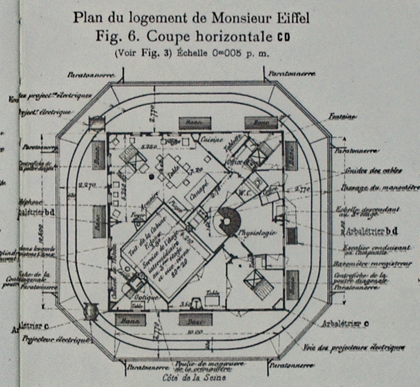 Eiffel Tower Apartment Plans