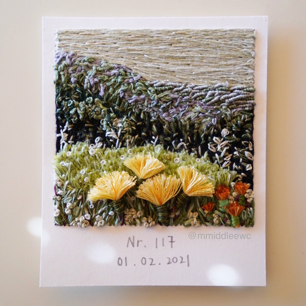 Embroidered Photographs by Artemis