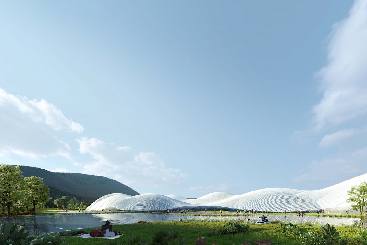 SANAA Wins Competition for Shenzhen Maritime Museum With Billowing Cloud Concept