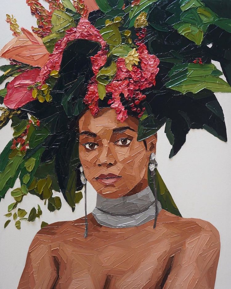 Elena Gual Colorful Portraits